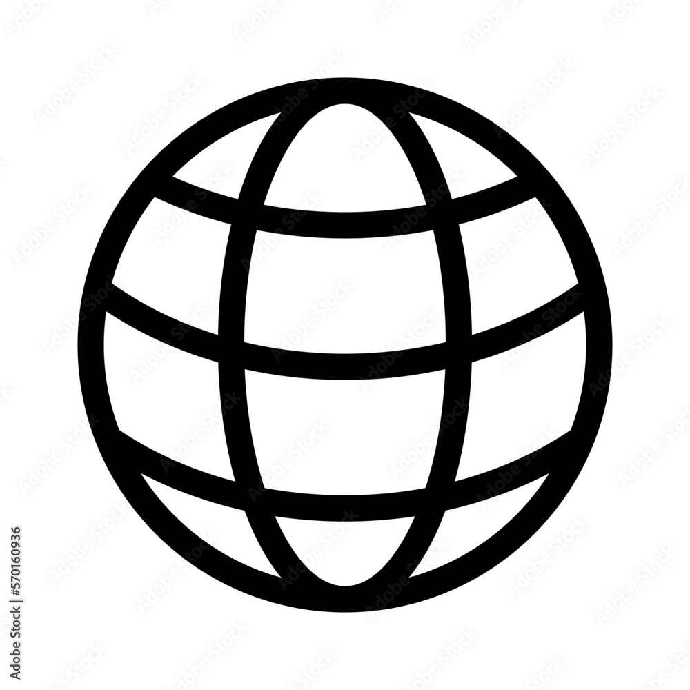 globe icon or logo isolated sign symbol vector illustration - high quality black style vector icons globe icon or logo isolated sign symbol vector illustration - high quality black style vector icons