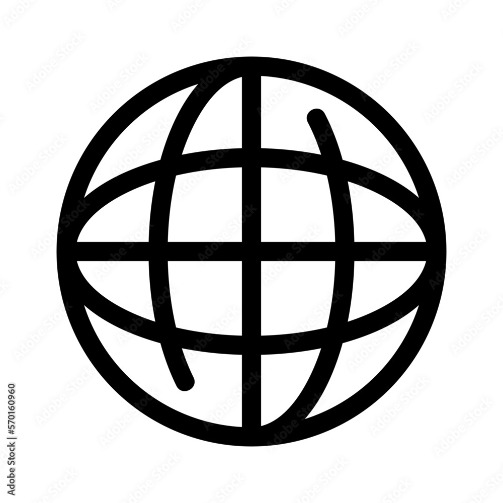 globe icon or logo isolated sign symbol vector illustration - high quality black style vector icons globe icon or logo isolated sign symbol vector illustration - high quality black style vector icons