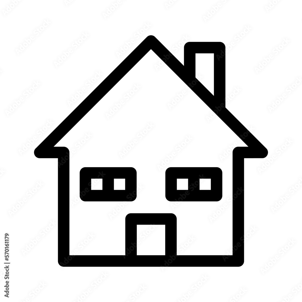 home icon or logo isolated sign symbol vector illustration - high quality black style vector icons home icon or logo isolated sign symbol vector illustration - high quality black style vector icons