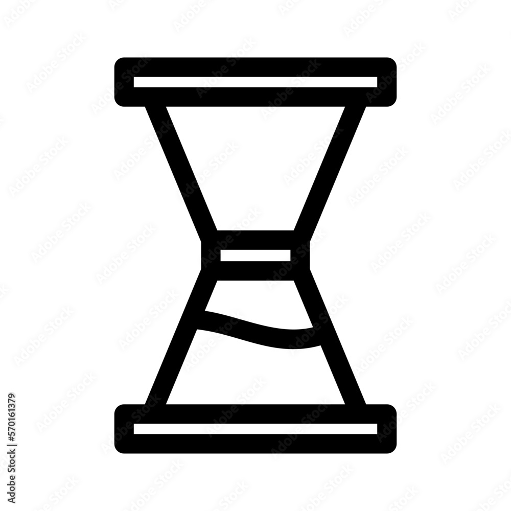 hourglass icon or logo isolated sign symbol vector illustration - high quality black style vector icons hourglass icon or logo isolated sign symbol vector illustration - high quality black style vector icons