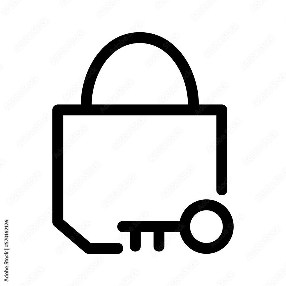 lock icon or logo isolated sign symbol vector illustration - high quality black style vector icons lock icon or logo isolated sign symbol vector illustration - high quality black style vector icons