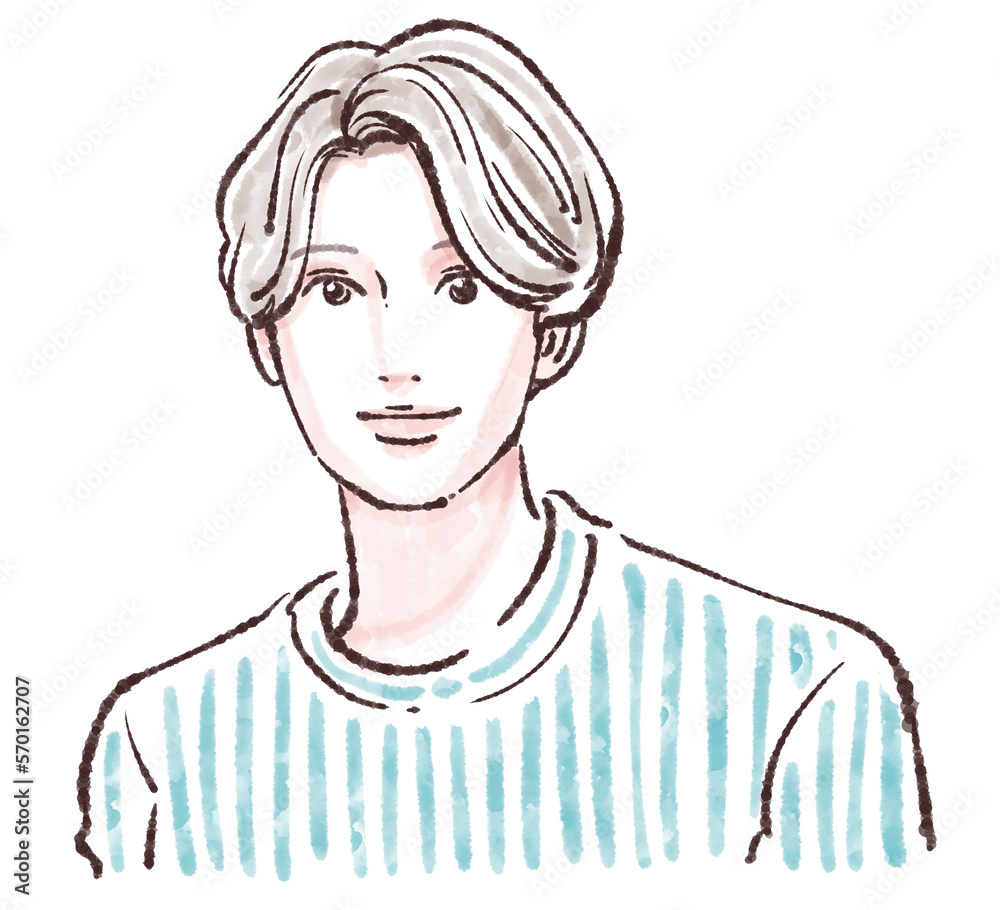 男性のイラスト素材 男性のイラスト素材