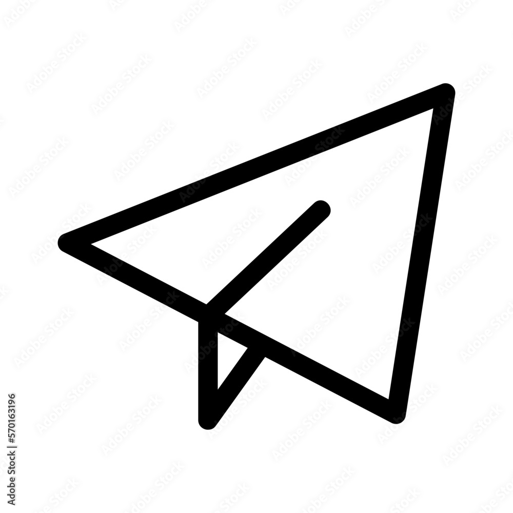 paper plane icon or logo isolated sign symbol vector illustration - high quality black style vector icons paper plane icon or logo isolated sign symbol vector illustration - high quality black style vector icons