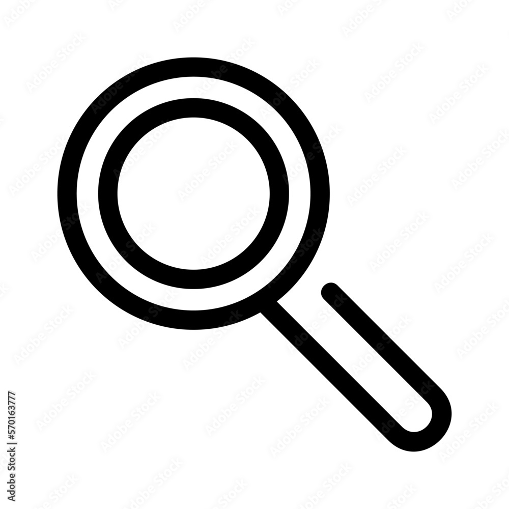 search icon or logo isolated sign symbol vector illustration - high quality black style vector icons