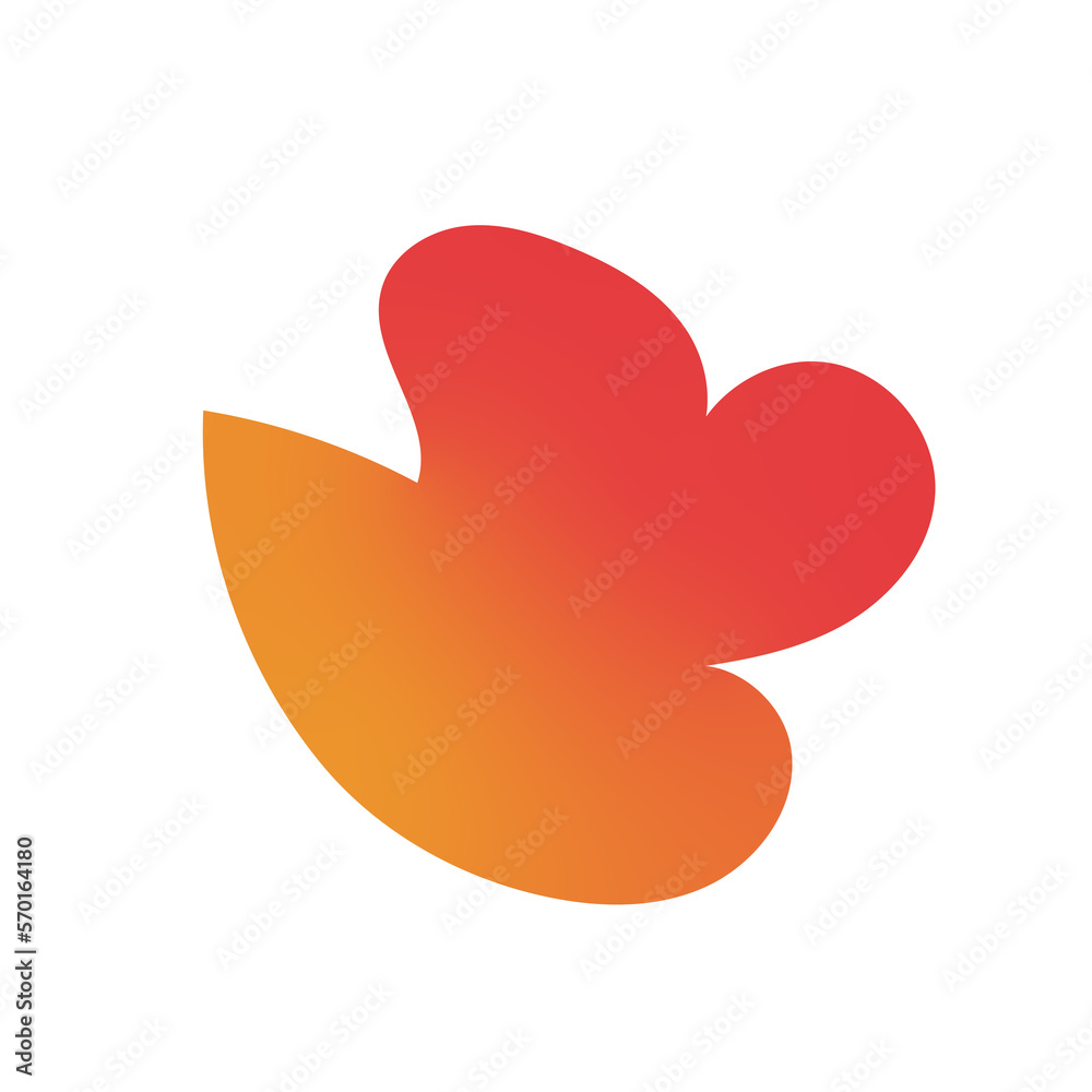 Abstract Shapes Gradient Transparent 