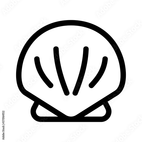 shell icon or logo isolated sign symbol vector illustration - high quality black style vector icons