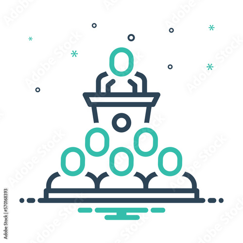 Mix icon for congress