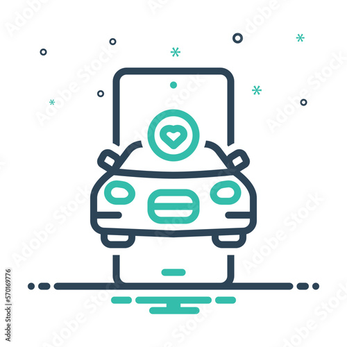 Mix icon for favourite