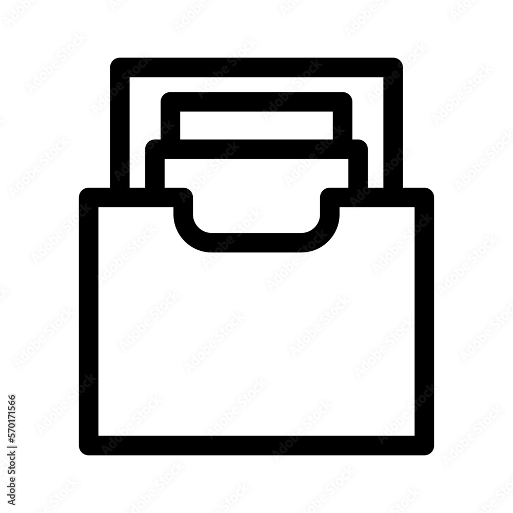 archive icon or logo isolated sign symbol vector illustration - high quality black style vector icons archive icon or logo isolated sign symbol vector illustration - high quality black style vector icons