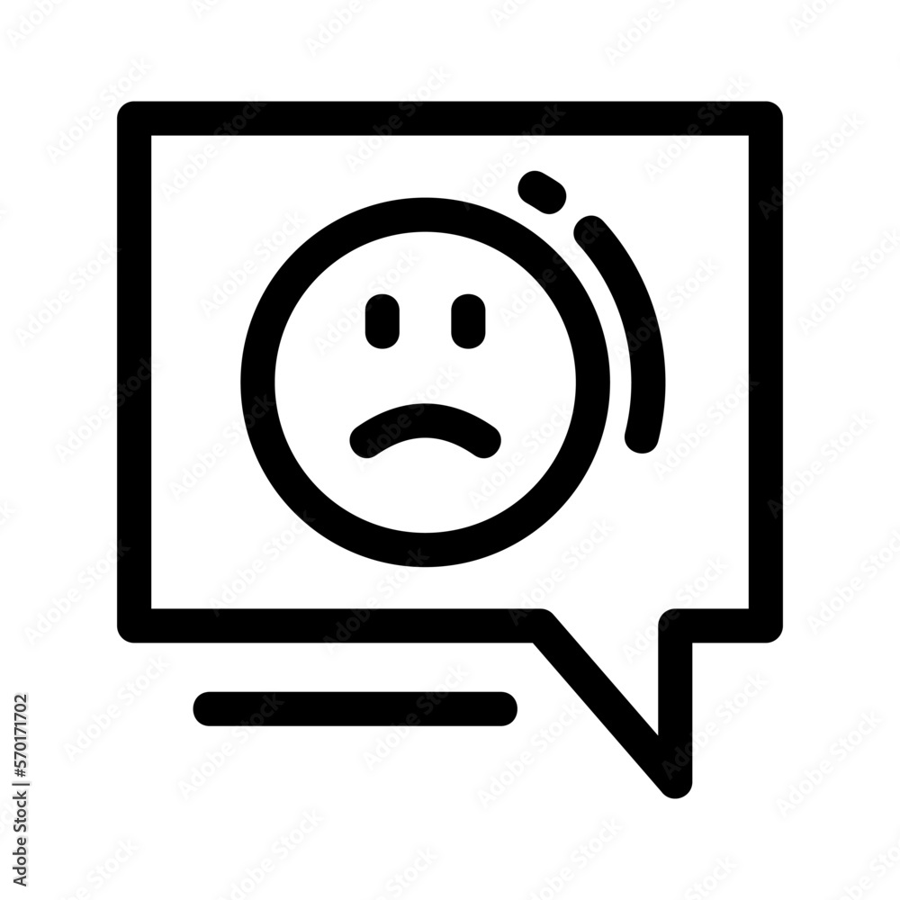 bad experience icon or logo isolated sign symbol vector illustration - high quality black style vector icons bad experience icon or logo isolated sign symbol vector illustration - high quality black style vector icons