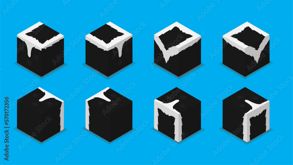 Animal Dice 3D Character Animal Skunk Cartoon Vector Animal Dice 3D Character Animal Skunk Cartoon Vector