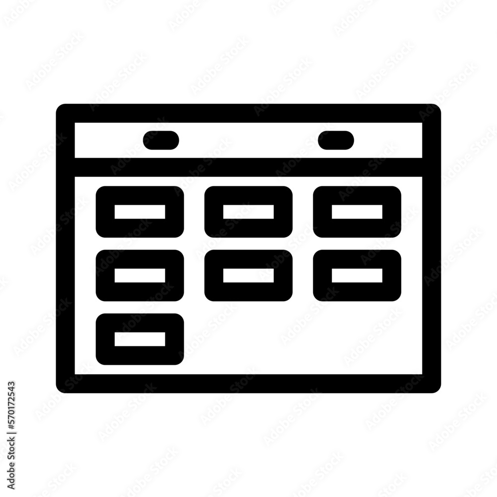 calendar icon or logo isolated sign symbol vector illustration - high quality black style vector icons calendar icon or logo isolated sign symbol vector illustration - high quality black style vector icons