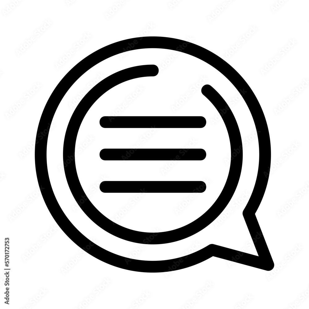 chat bubble icon or logo isolated sign symbol vector illustration - high quality black style vector icons chat bubble icon or logo isolated sign symbol vector illustration - high quality black style vector icons