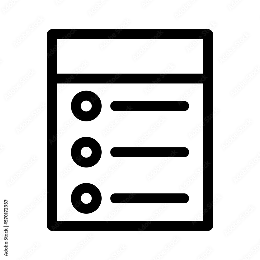checklist icon or logo isolated sign symbol vector illustration - high quality black style vector icons checklist icon or logo isolated sign symbol vector illustration - high quality black style vector icons