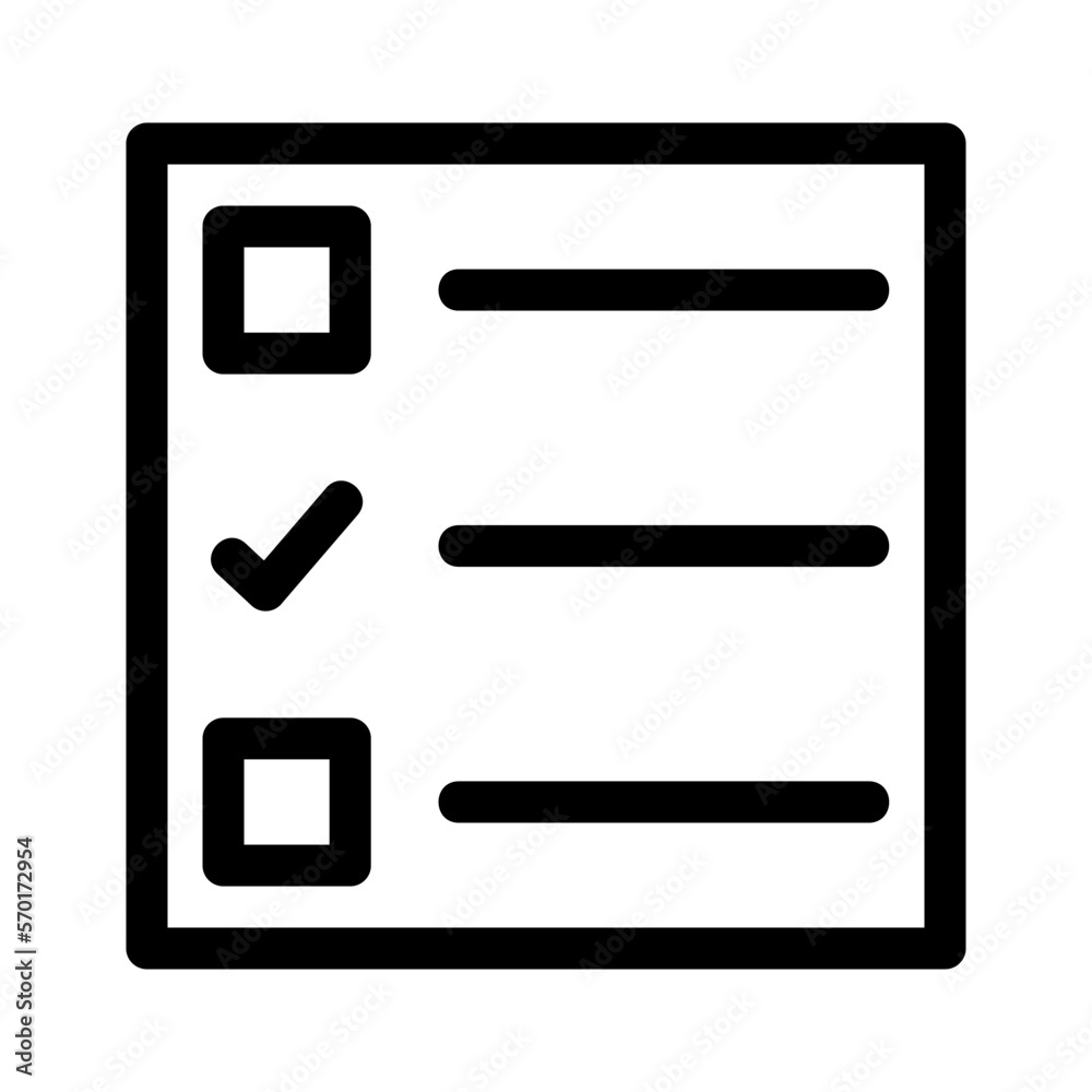checklist icon or logo isolated sign symbol vector illustration - high quality black style vector icons checklist icon or logo isolated sign symbol vector illustration - high quality black style vector icons