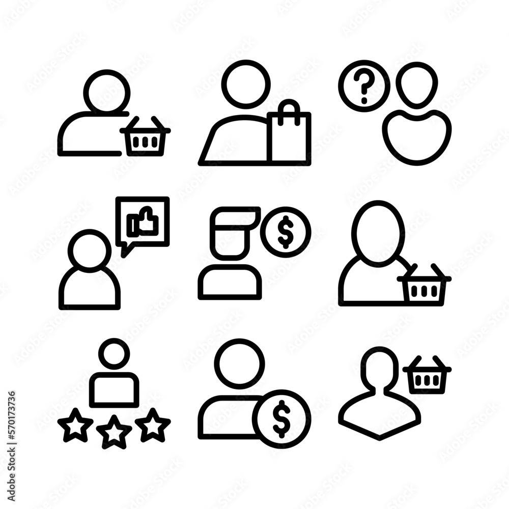 customer icon or logo isolated sign symbol vector illustration - high quality black style vector icons customer icon or logo isolated sign symbol vector illustration - high quality black style vector icons