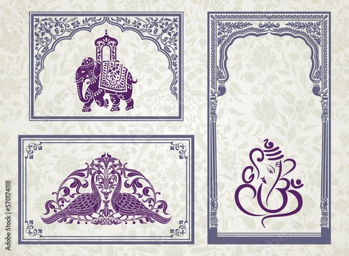 Wallpaper Mural Hindu icons, Hinduism ,cultural heritage , India , Asia	 Torontodigital.ca