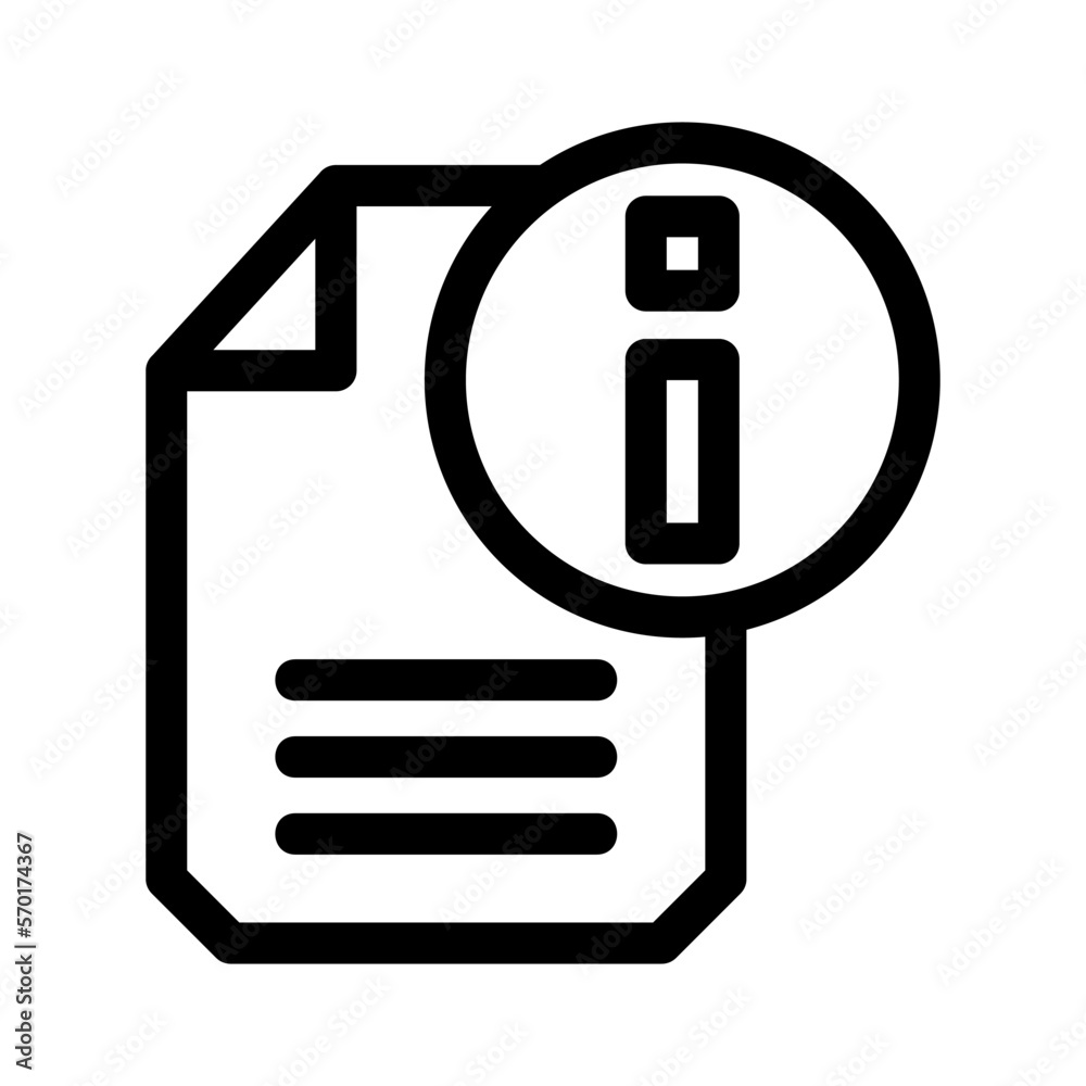 document icon or logo isolated sign symbol vector illustration - high quality black style vector icons