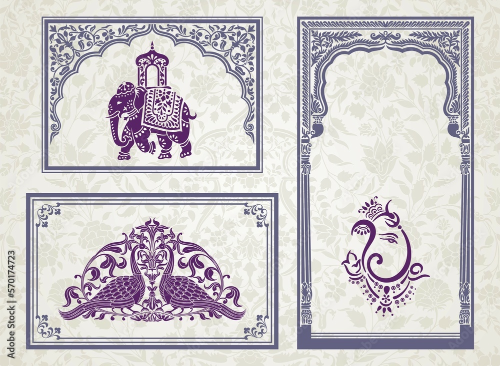 custom made wallpaper toronto digitalHindu icons, Hinduism ,cultural heritage , India , Asia	