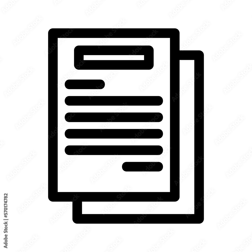 document icon or logo isolated sign symbol vector illustration - high quality black style vector icons document icon or logo isolated sign symbol vector illustration - high quality black style vector icons