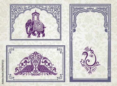 Wallpaper Mural Hindu icons, Hinduism ,cultural heritage , India , Asia	 Torontodigital.ca