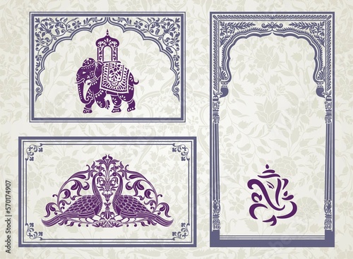 Wallpaper Mural Hindu icons, Hinduism ,cultural heritage , India , Asia	 Torontodigital.ca