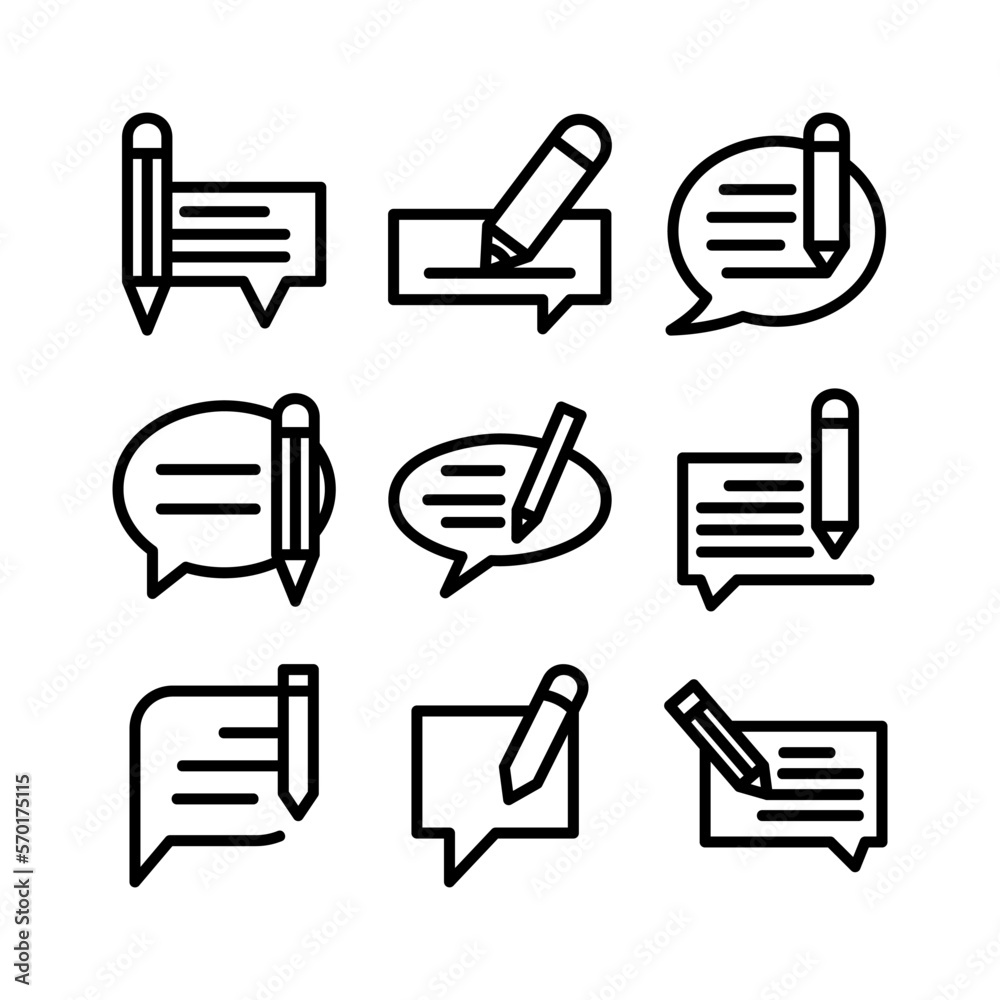 edit feedback icon or logo isolated sign symbol vector illustration - high quality black style vector icons edit feedback icon or logo isolated sign symbol vector illustration - high quality black style vector icons