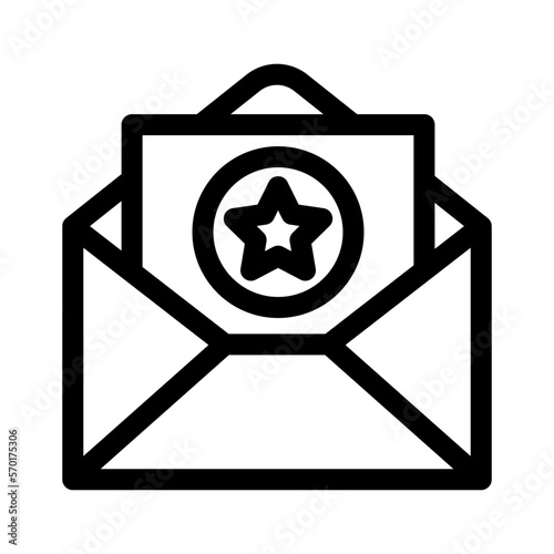 email rating icon or logo isolated sign symbol vector illustration - high quality black style vector icons