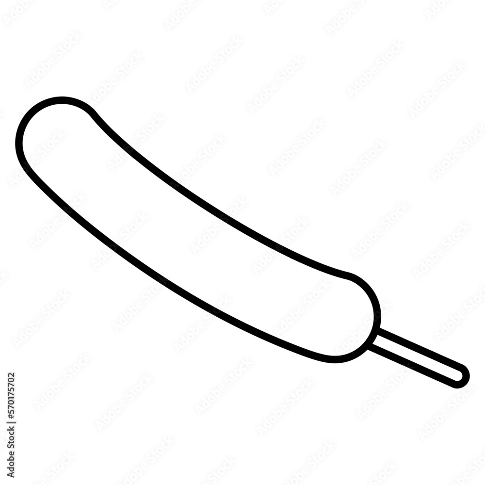 sausage stick icon 
