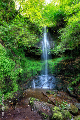 Craigie Linn Waterfall, Paisley, Scotland photo