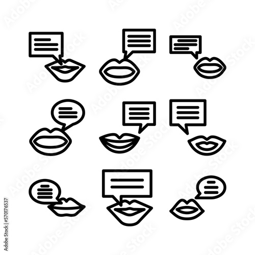 gossip icon or logo isolated sign symbol vector illustration - high quality black style vector icons