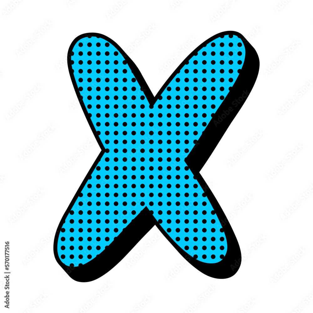 90s Geometric Pop Art Logo Letter 90s Geometric Pop Art Logo Letter