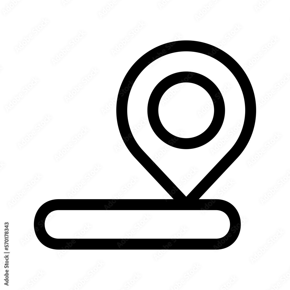 location icon or logo isolated sign symbol vector illustration - high quality black style vector icons location icon or logo isolated sign symbol vector illustration - high quality black style vector icons