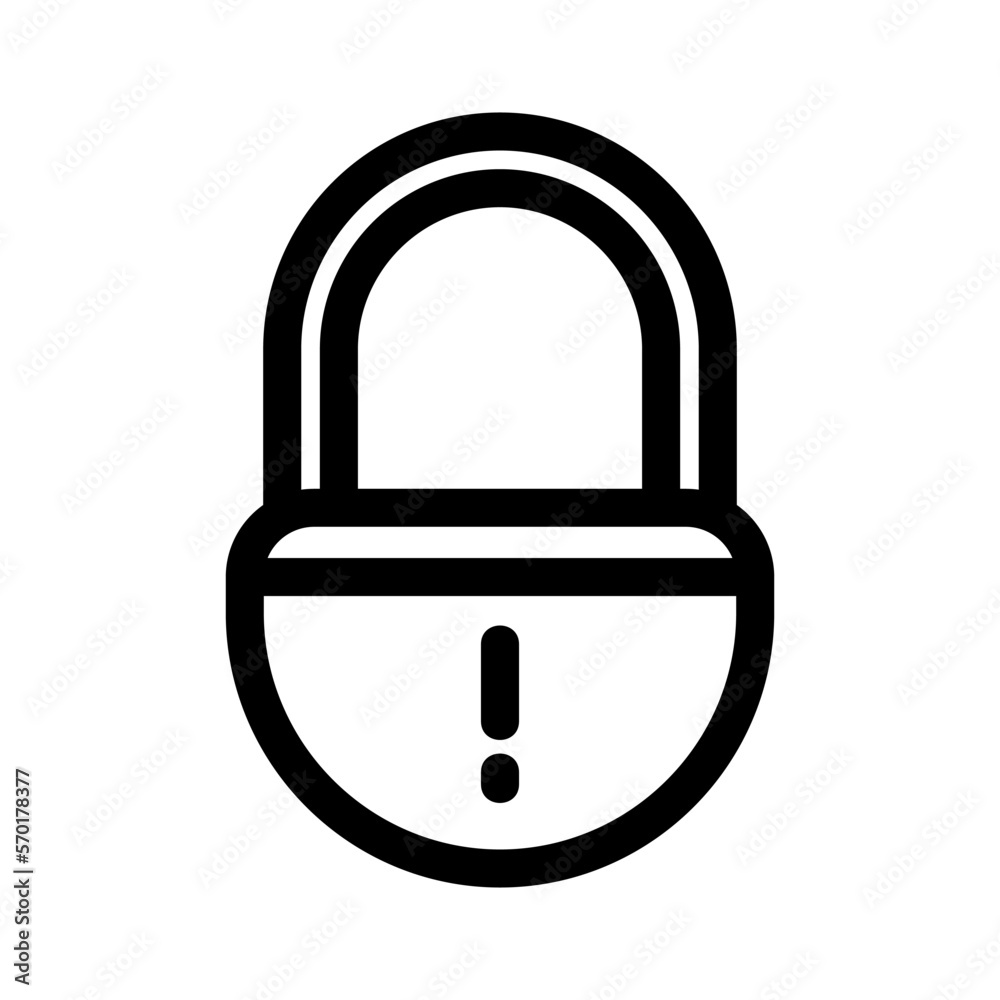 lock icon or logo isolated sign symbol vector illustration - high quality black style vector icons lock icon or logo isolated sign symbol vector illustration - high quality black style vector icons