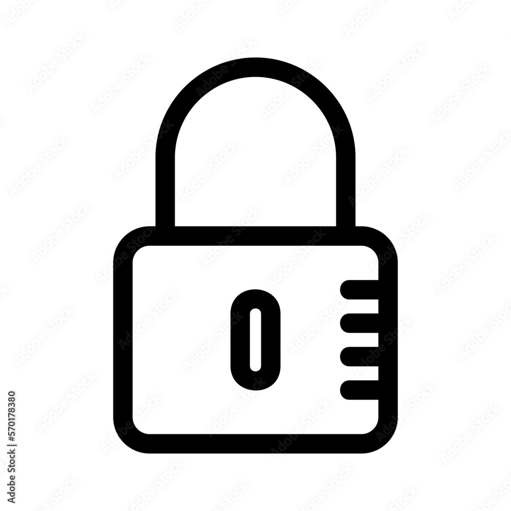 lock icon or logo isolated sign symbol vector illustration - high quality black style vector icons lock icon or logo isolated sign symbol vector illustration - high quality black style vector icons