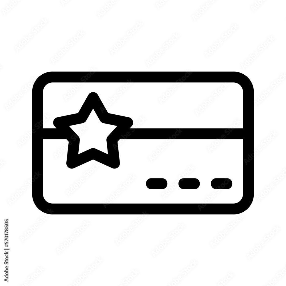 loyalty card icon or logo isolated sign symbol vector illustration - high quality black style vector icons loyalty card icon or logo isolated sign symbol vector illustration - high quality black style vector icons