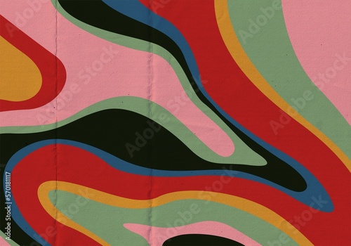 Retro vintage colorful background paper texture illustration wallpaper  poster folding printable
