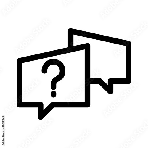 qa session icon or logo isolated sign symbol vector illustration - high quality black style vector icons