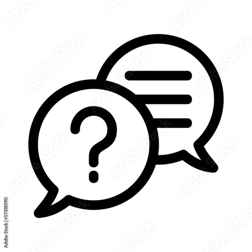 qa session icon or logo isolated sign symbol vector illustration - high quality black style vector icons