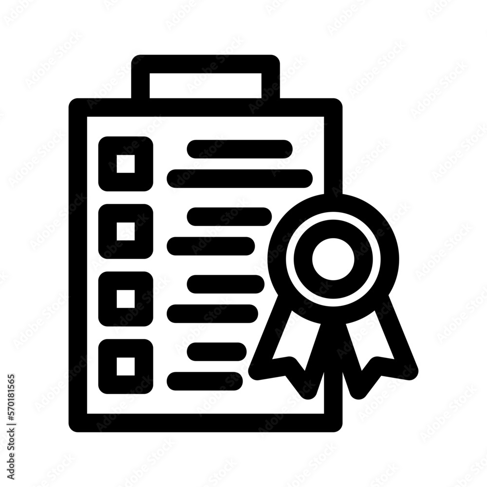 ranked document icon or logo isolated sign symbol vector illustration - high quality black style vector icons ranked document icon or logo isolated sign symbol vector illustration - high quality black style vector icons