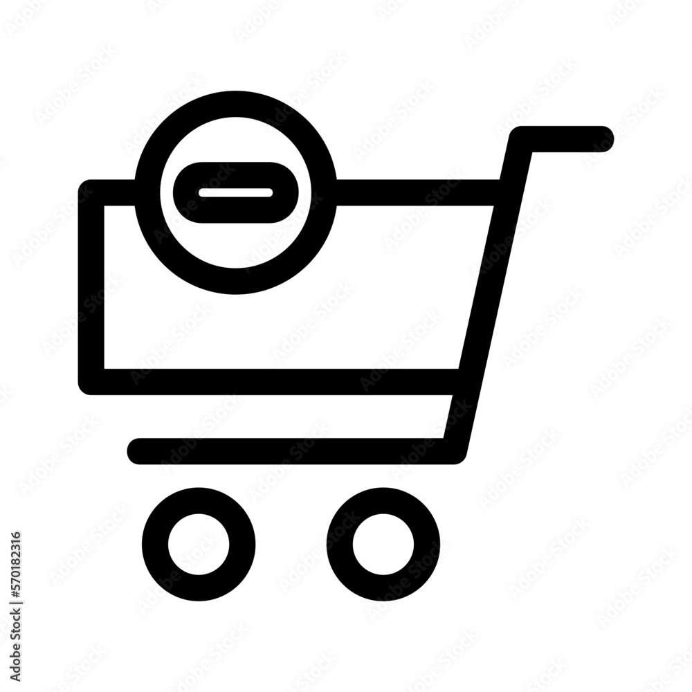 remove from cart icon or logo isolated sign symbol vector illustration - high quality black style vector icons remove from cart icon or logo isolated sign symbol vector illustration - high quality black style vector icons