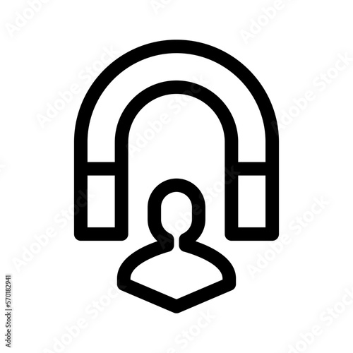 retention icon or logo isolated sign symbol vector illustration - high quality black style vector icons