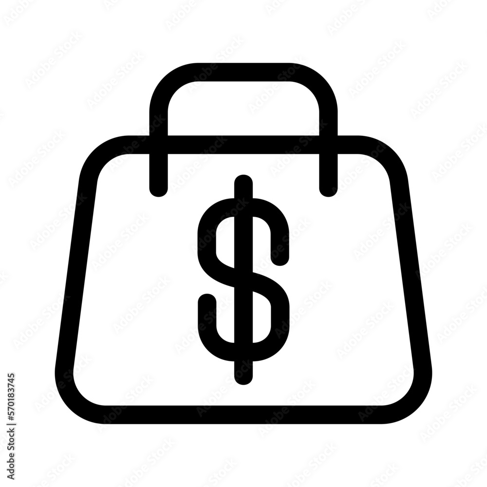 shopping bag icon or logo isolated sign symbol vector illustration - high quality black style vector icons shopping bag icon or logo isolated sign symbol vector illustration - high quality black style vector icons