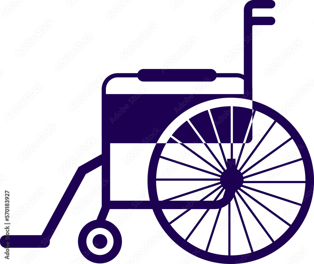wheelchair for disabled illustration wheelchair for disabled illustration