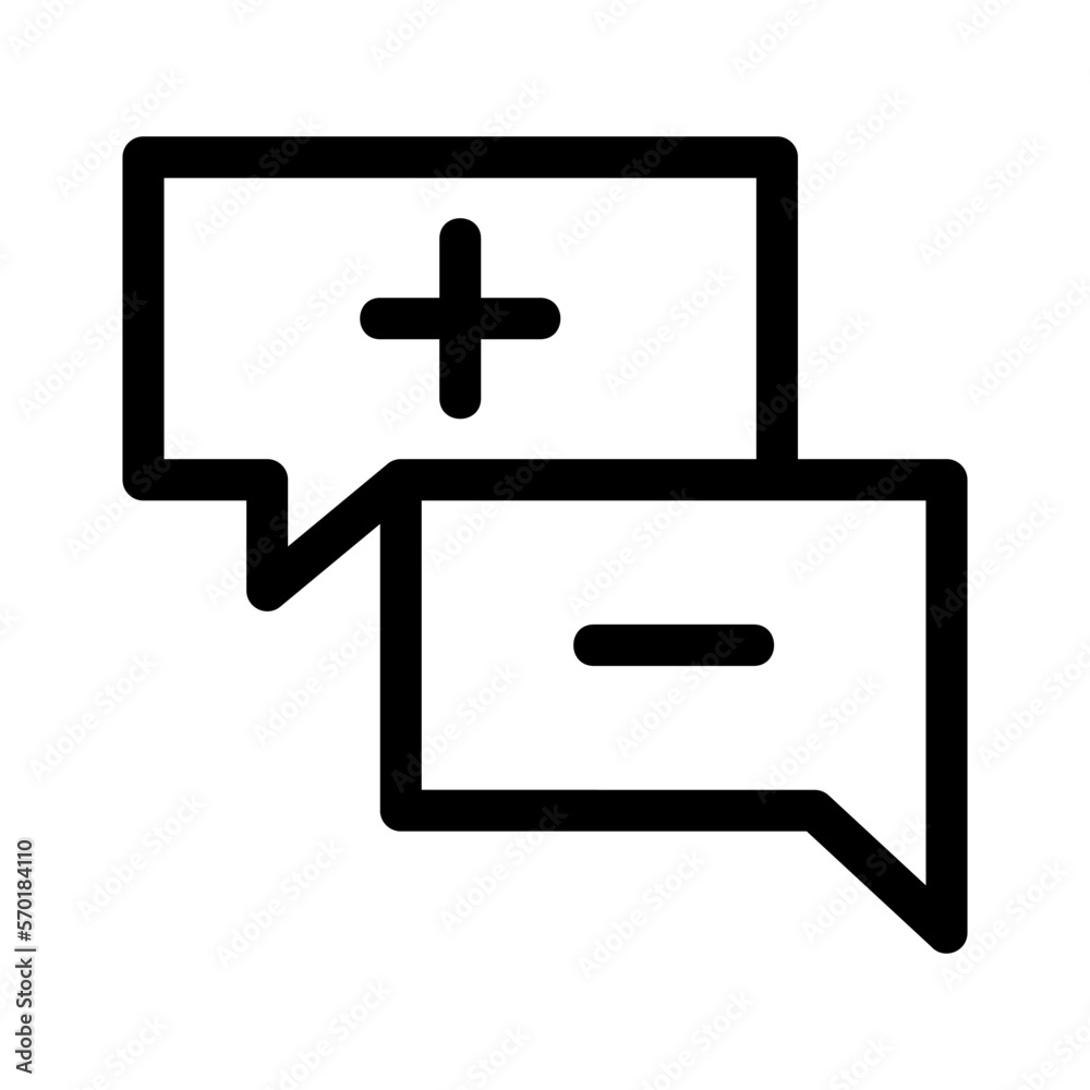 chat icon or logo isolated sign symbol vector illustration - high quality black style vector icons