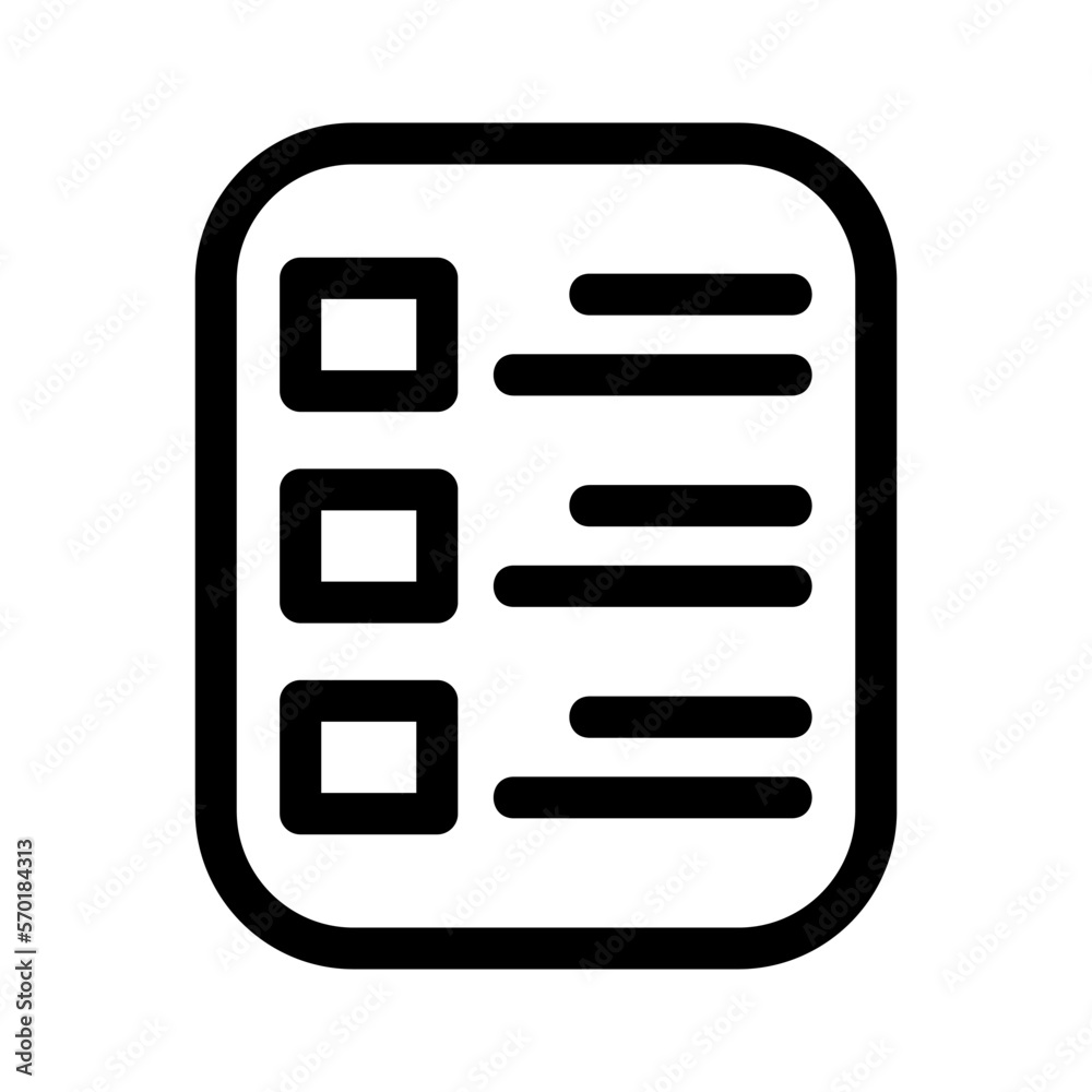 survey icon or logo isolated sign symbol vector illustration - high quality black style vector icons survey icon or logo isolated sign symbol vector illustration - high quality black style vector icons