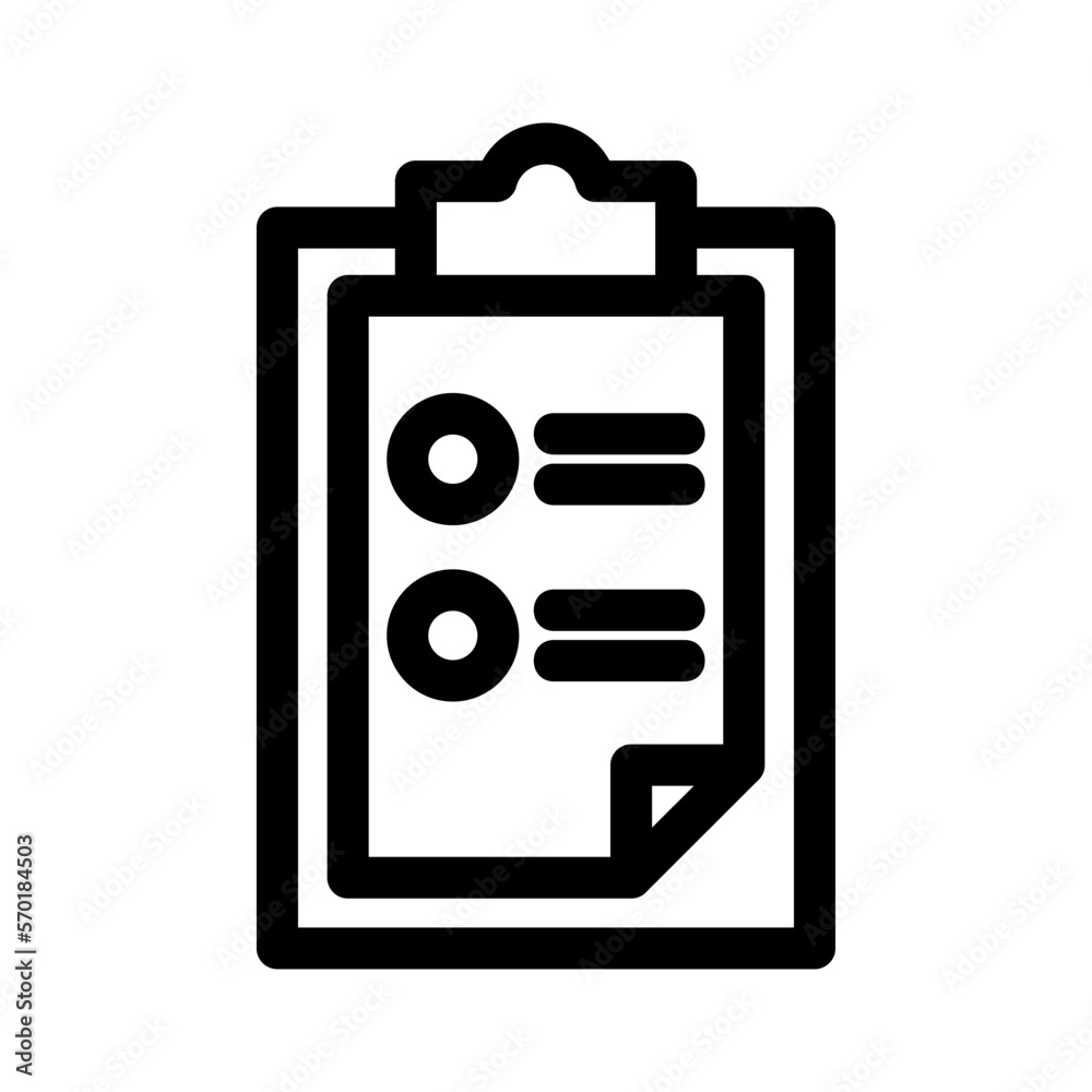 survey icon or logo isolated sign symbol vector illustration - high quality black style vector icons survey icon or logo isolated sign symbol vector illustration - high quality black style vector icons