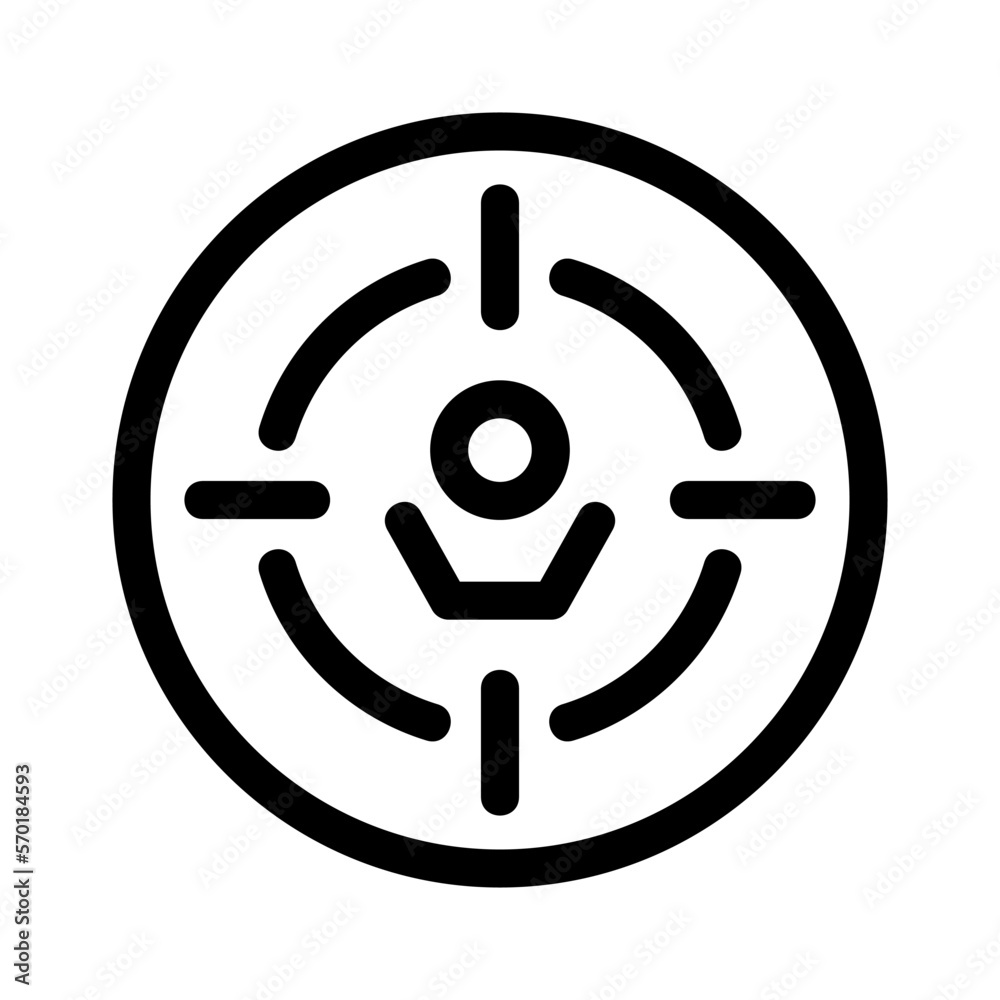 target user icon or logo isolated sign symbol vector illustration - high quality black style vector icons target user icon or logo isolated sign symbol vector illustration - high quality black style vector icons