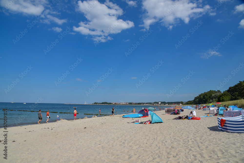 Obraz premium Sommerurlaub auf der Insel Rügen / Ostsee