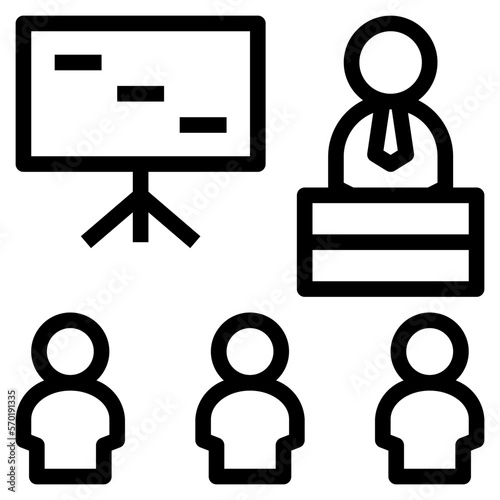 Tableau sur toile Meeting